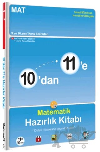 10'dan 11'e Matematik Hazırlık Kitabı – Kolektif – Tonguç Akademi kitap kapağı