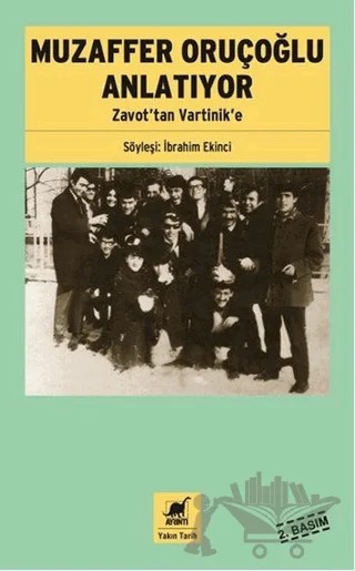 Muzaffer Oruçoğlu Anlatıyor – İbrahim Ekinci – Ayrıntı Yayınları kitap kapağı