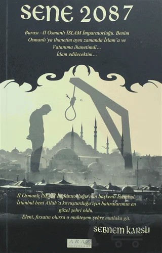Sene 2087 – Şebnem Karslı – Araz Yayıncılık kitap kapağı