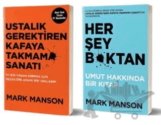 Mark Manson - 2 Kitap Set – Mark Manson – Butik Yayınları kitap kapağı