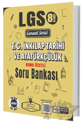8. Sınıf LGS T.C. İnkılap Tarihi ve Atatürkçülük Konu Özetli Soru Bankası – Kolektif – Mutlak Değer Yayıncılık kitap kapağı