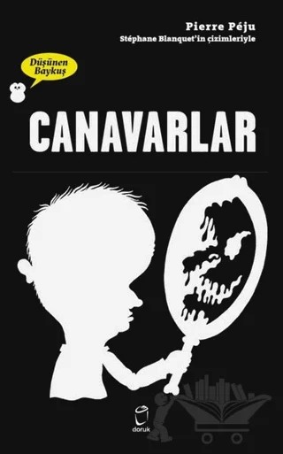 Canavarlar - Düşünen Baykuş – Pierre Peju – Doruk Yayınları kitap kapağı
