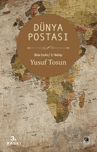 Dünya Postası – Yusuf Tosun – Çıra Yayınları kitap kapağı