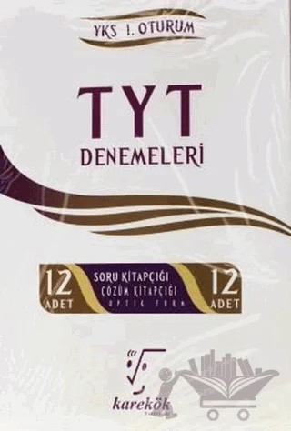 TYT 12'li Deneme YKS 1. Oturum – Kolektif – Karekök Yayıncılık kitap kapağı