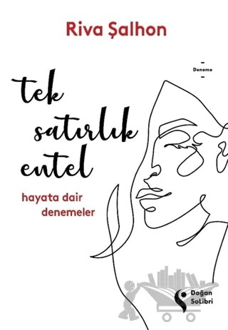 Tek Satırlık Entel – Riva Şalhon – Doğan Solibri kitap kapağı
