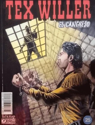 Tex Willer sayı 25 – Zeynep Akkuş – Lal Kitap kitap kapağı