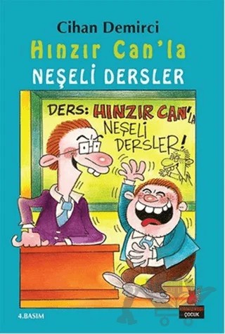Hınzır Can'la Neşeli Dersler – Cihan Demirci – Kırmızı Kedi Çocuk kitap kapağı