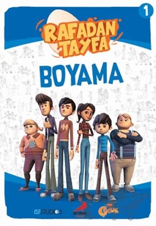 Boyama 1 - Rafadan Tayfa – Kolektif – Erdem Çocuk kitap kapağı