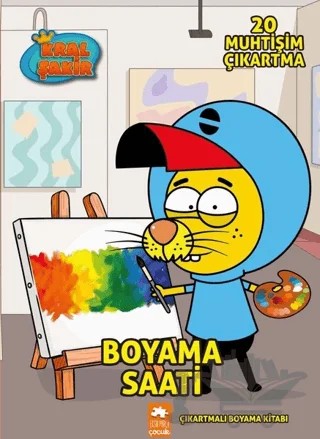 Boyama Saati - Kral Şakir – Kolektif – Eksik Parça Yayınları kitap kapağı