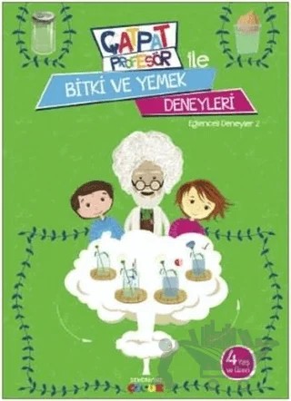 Çatpat Profesör ile Bitki ve Yemek – Eser Oral – Semerkand Çocuk Yayınları kitap kapağı