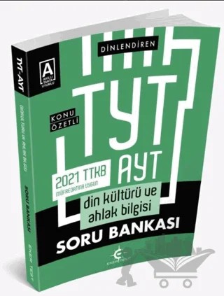 2021 TYT AYT Din Kültürü ve Ahlak Bilgisi Soru Bankası – İzzet Eker – Eker Test Yayınları kitap kapağı