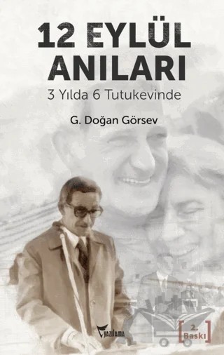 12 Eylül Anıları – G. Doğan Görsev – Yazılama Yayınevi kitap kapağı