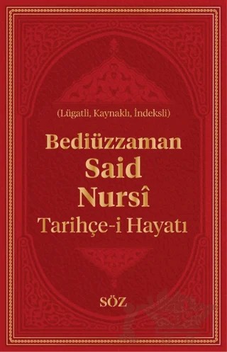 Tarihçe-i Hayatı (Büyük Boy) – Bediüzzaman Said Nursi – Söz Basım Yayın kitap kapağı