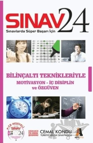 Sınav 24 - Bilinçaltı Teknikleri ile Motivasyon - İç Disiplin ve Özgüven – Cemal Kondu – Akis Kitap kitap kapağı