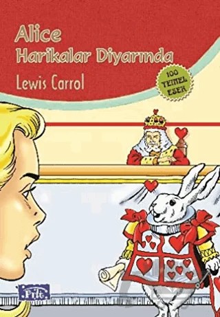 Alice Harikalar Diyarında – Lewis Carroll – Parıltı Yayınları kitap kapağı