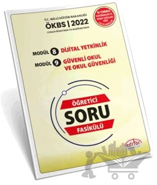 Uzman ve Başöğretmen Modül 8 Dijital Yetkinlik - Modül 9 Güvenli Okul ve Okul Güvenliği Öğretici Soru Fasikülü – Kolektif – Editör Yayınevi kitap kapağı