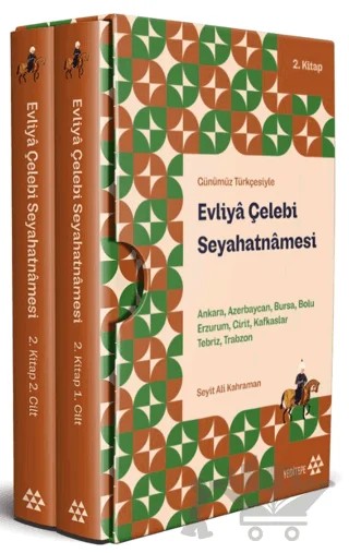 Evliya Çelebi Seyahatnamesi 2. Kitap 2 Cilt (Kutulu) – Evliyâ Çelebi – Yeditepe Yayınevi kitap kapağı