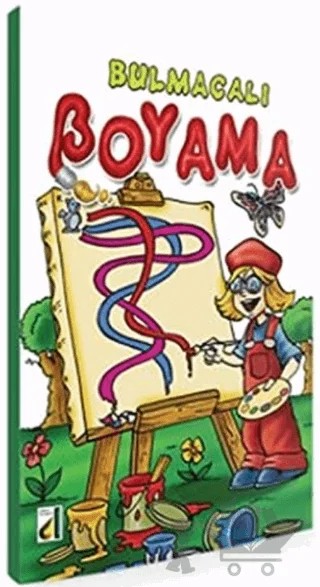 Bulmacalı Boyama (Süper Boyama Serisi - 3) – Uğur Köse, Yaşar Fırat – Damla Yayınevi kitap kapağı