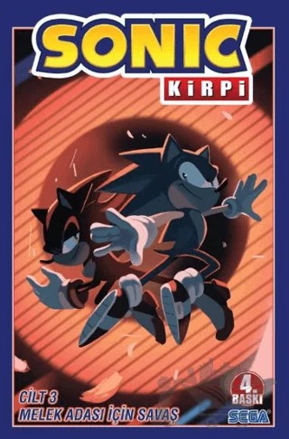 Kirpi Sonic Cilt 3 - Melek Adası İçin Savaş – Ian Flynn – Presstij Kitap kitap kapağı