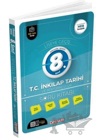 8. Sınıf TC İnkılap Tarihi Ve Atatürkçülük Soru Bankası – Kolektif – Dinamo Yayınları kitap kapağı