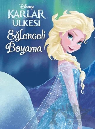 Eğlenceli Boyama - Disney Karlar Ülkesi – Kolektif – Doğan Egmont Yayıncılık kitap kapağı