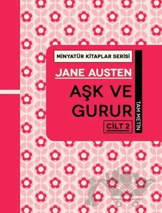 Aşk ve Gurur Cilt 2 - Minyatür Kitaplar Serisi (Ciltli) – Jane Austen – Martı Yayınları kitap kapağı