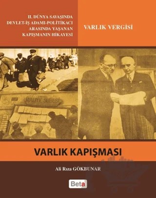 Varlık Kapışması – Ali Rıza Gökbunar – Beta Yayınevi kitap kapağı