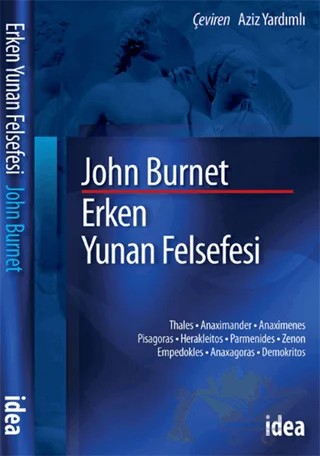 Erken Yunan Felsefesi – John Burnet – İdea Yayınevi kitap kapağı