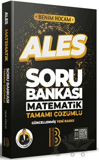 ALES Matematik Tamamı Çözümlü Soru Bankası – Deniz Atalay – Benim Hocam Yayınları kitap kapağı