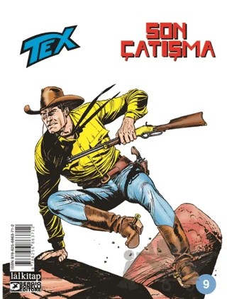 Tex Sayı 9 – Mauro Boselli – Lal Kitap kitap kapağı