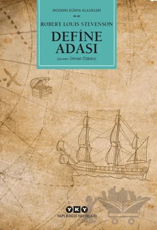 Define Adası – Robert Louıs Stevenson – Yapı Kredi Yayınları kitap kapağı