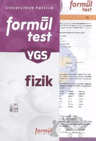 YGS Fizik Formül Test – Kolektif – Formül Yayınları kitap kapağı