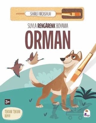Suyla Rengarenk Boyama - Orman (Sihirli Fırçasıyla) – Kolektif – İndigo Çocuk kitap kapağı