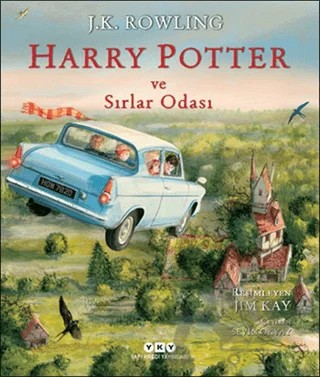 Harry Potter ve Sırlar Odası - 2 (Resimli Özel Baskı) – J. K. Rowling – Yapı Kredi Yayınları kitap kapağı