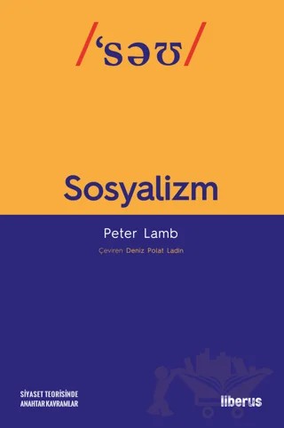 Sosyalizm – Peter Lamb – Liberus Yayınları kitap kapağı