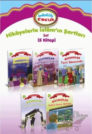 Hikayelerle İslam (5 Kitap Takım) – Ayşe Alkan Sarıçiçek – İnkılab Yayınları kitap kapağı