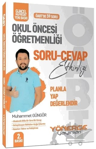 ÖABT Okul Öncesi Öğretmenliği Soru Cevap Etkinliği – Muhammet Güngör – Yönerge Yayınları kitap kapağı