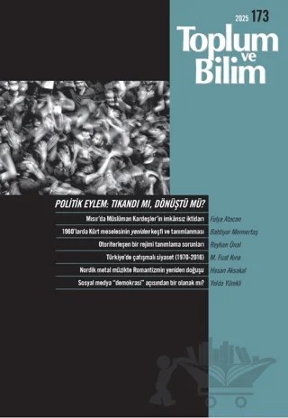 Toplum ve Bilim Sayı: 173 – İletişim Yayınevi kitap kapağı