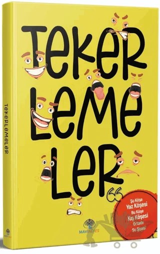 Tekerlemeler – Kolektif – Mavi Nefes Yayınları kitap kapağı