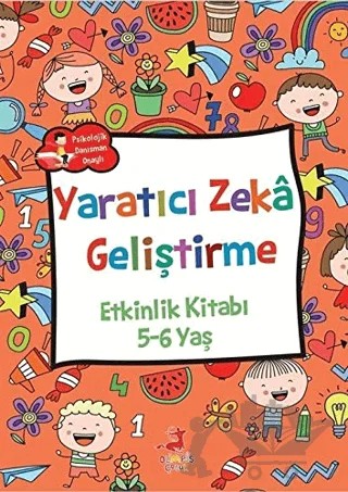Yaratıcı Zeka Geliştirme - Etkinlik Kitabı (5-6 Yaş) – Rose Mary Samanoğlu – Olimpos Çocuk kitap kapağı