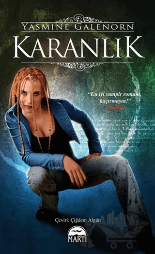 Karanlık (Özel Baskı) – Yasmine Galenorn – Martı Yayınları kitap kapağı