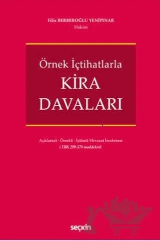 Kira Davaları – Filiz Berberoğlu Yenipınar – Seçkin Yayıncılık kitap kapağı