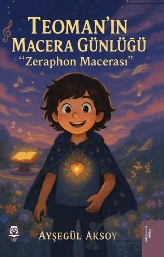 Teoman'ın Macera Günlüğü ''Zeraphon Macerası'' – Ayşegül Aksoy – UGİ Çocuk kitap kapağı