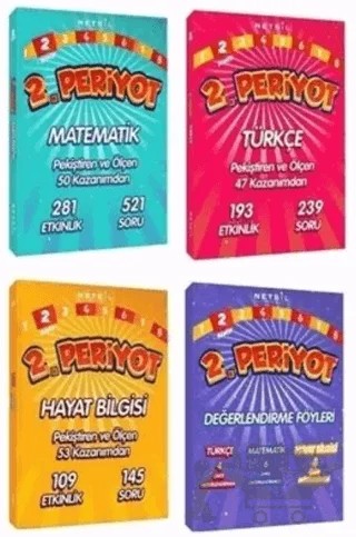 2. Sınıf Periyot Eğitim Seti – Kolektif – Netbil Yayıncılık kitap kapağı