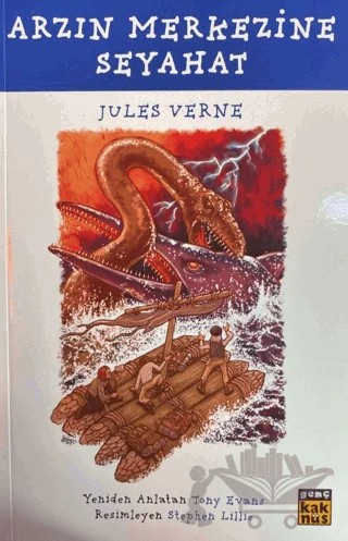 Arzın Merkezine Seyahat – Jules Verne – Kaknüs Genç kitap kapağı
