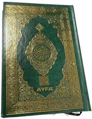 Hafız Boy Medine Baskısı Kuranı Kerim - Makrepsiz- İçi Yeşil Baskı (057MDNs) – Kolektif – Ayfa Basın Yayın kitap kapağı