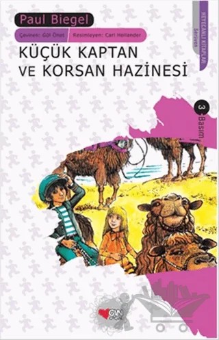 Küçük Kaptan ve Korsan Hazinesi – Paul Biegel – Can Çocuk Yayınları kitap kapağı