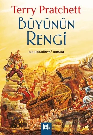 Disk Dünya 01: Büyünün Rengi – Terry Pratchett – Delidolu kitap kapağı