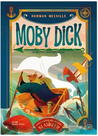 Moby Dick – Herman Melvılle – Orenda kitap kapağı