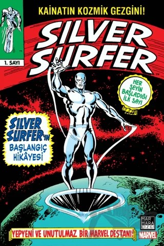 Silver Surfer 1 – Stan Lee – Marmara Çizgi kitap kapağı